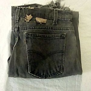 Jeans Levi's orange tab 550 30X32 severely distressed